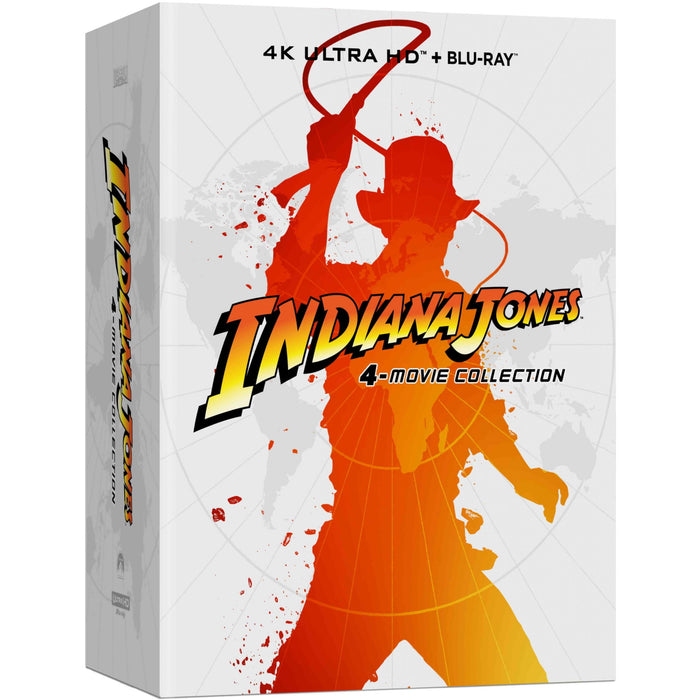 Indiana Jones 4-Movie Collection 4K - Limited Edition SteelBook [Blu-Ray + 4K UHD+ Digital Box Set]
