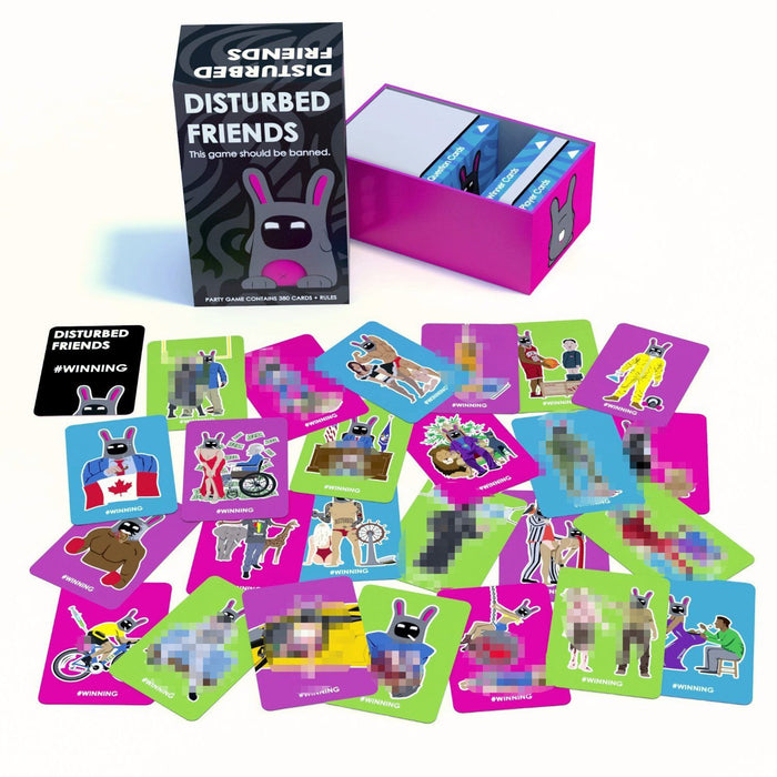 Disturbed Friends [Party Card Game, 2-10 Players]