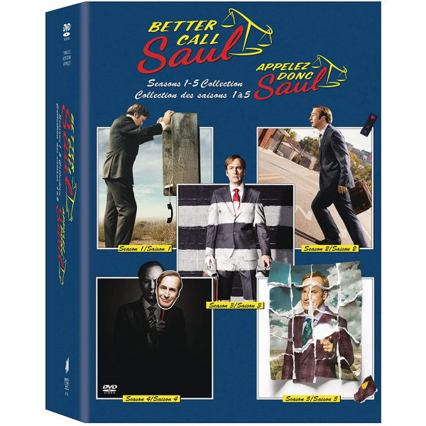 Better Call Saul: Seasons 1-5 Collection [DVD Box Set]