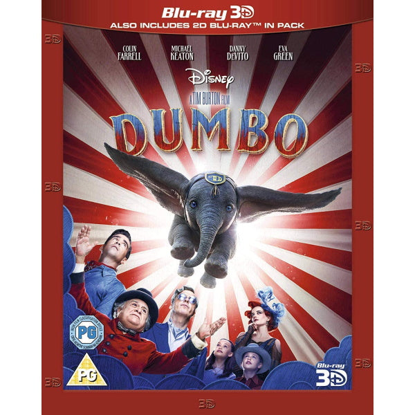 Disney's Dumbo - Live Action [3D + 2D Blu-ray]