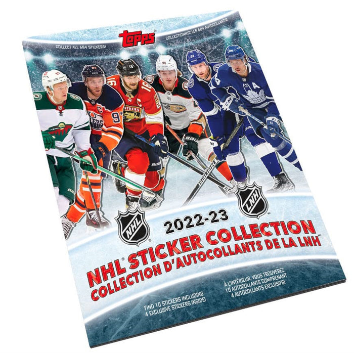2022-23 Topps NHL Hockey Sticker Collection Album [Collectible]