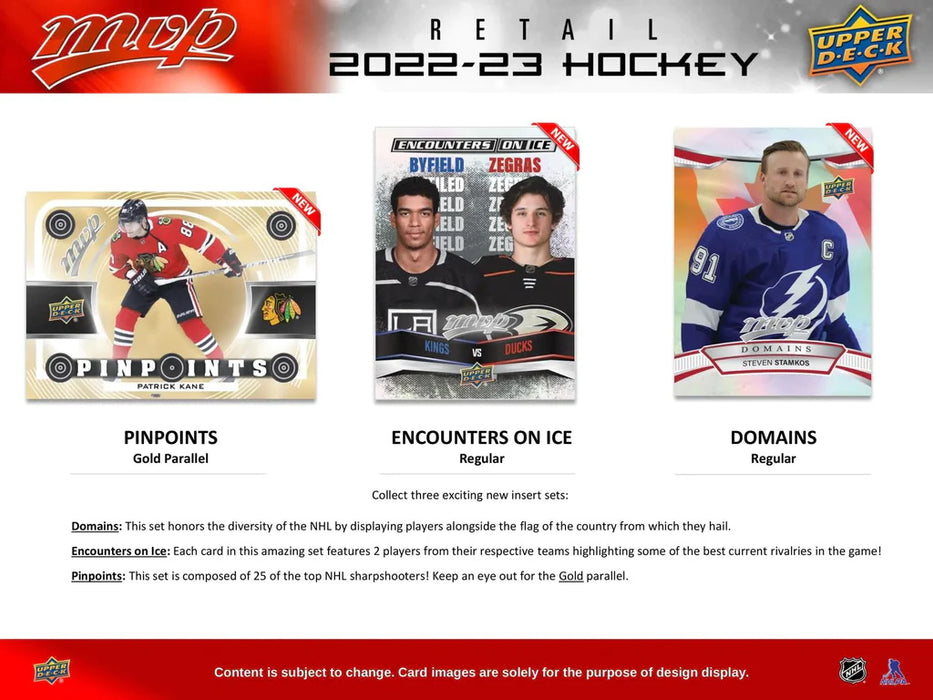 2022-23 Upper Deck MVP Hockey Box Set