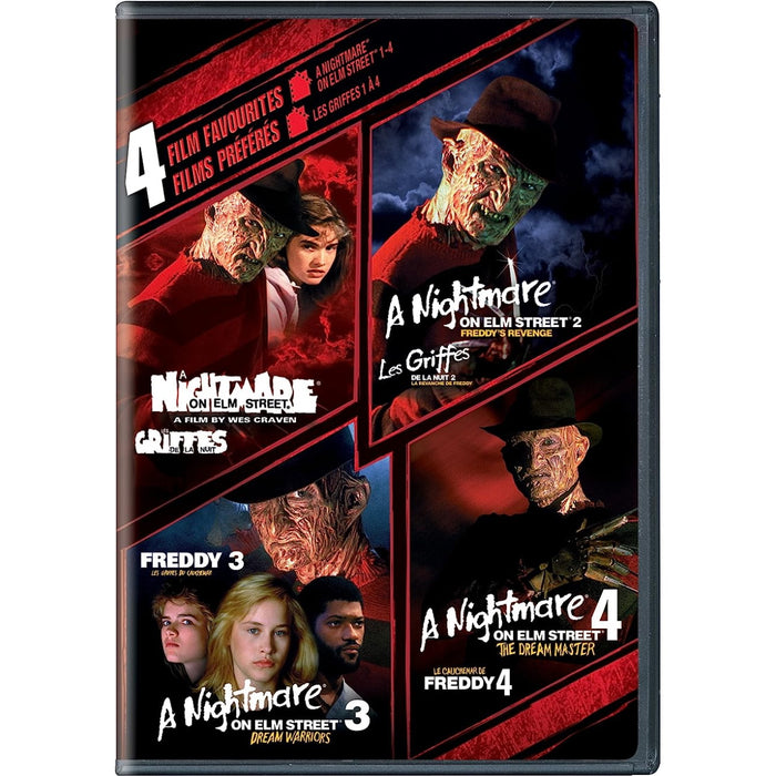 4 Film Favorites: A Nightmare on Elm Street 1-4 [DVD Box Set]