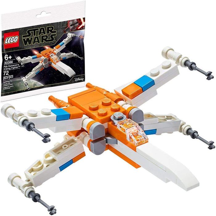 LEGO Star Wars Poe Dameron's X-Wing Starfighter - 70 Piece Building Kit [LEGO, #30386]