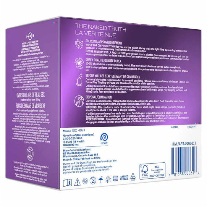 Durex Sensi-Thin Condoms - 60 Count Box [Healthcare]