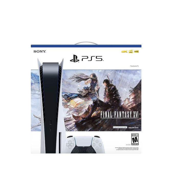 Sony PlayStation 5 Console - Disk Edition - Final Fantasy XVI Bundle [PlayStation 5 System]