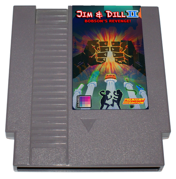 Jim & Dill II: Bobson's Revenge - NES Release Standard & Silver [NES]