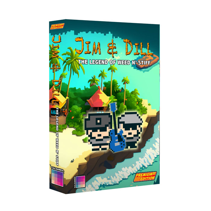 Jim & Dill: The Legend of Weed N' Stiff - NES Release Standard & Silver [Nintendo Switch]