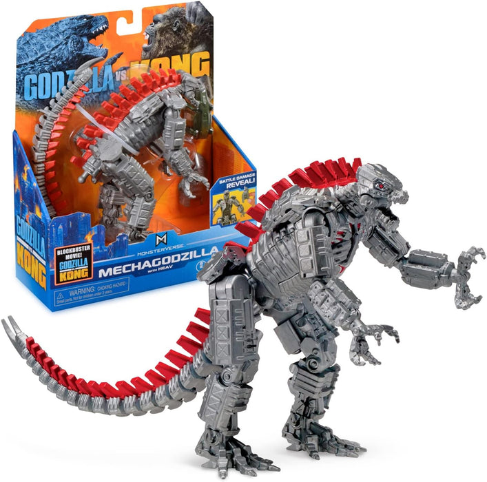MonsterVerse Godzilla vs Kong: MechaGodzilla with HEAV - 6 inch [Toys, Ages 4+]