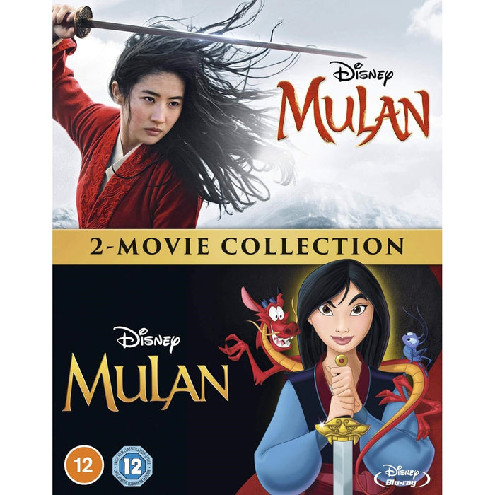 Mulan 1 & 2 and Disney's Mulan (2020) Double Pack [Blu-Ray]