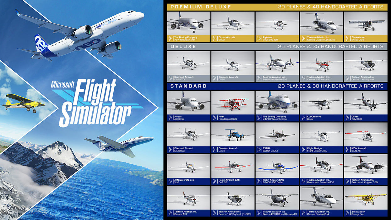 Microsoft Flight Simulator 2020 - Premium Deluxe [PC]