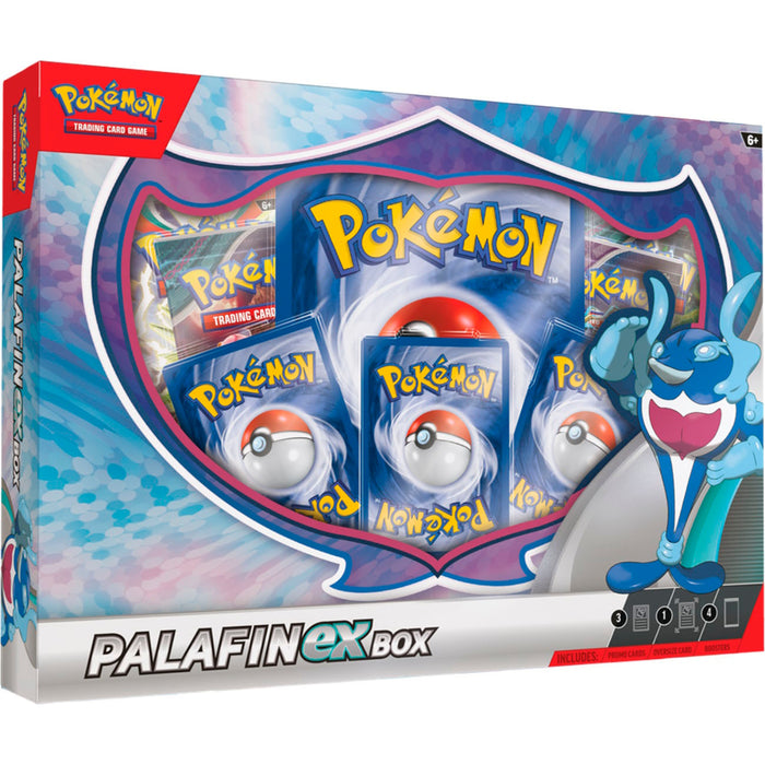 Pokemon TCG: Palafin ex Box - 4 Packs