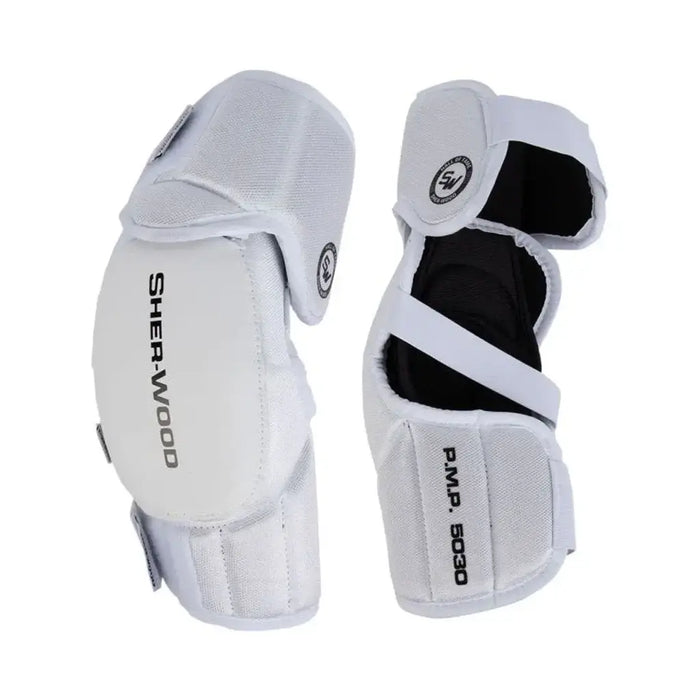 SHER-WOOD 5030 HOF Senior Hockey Soft Cap Elbow Pads [Sporting Goods]