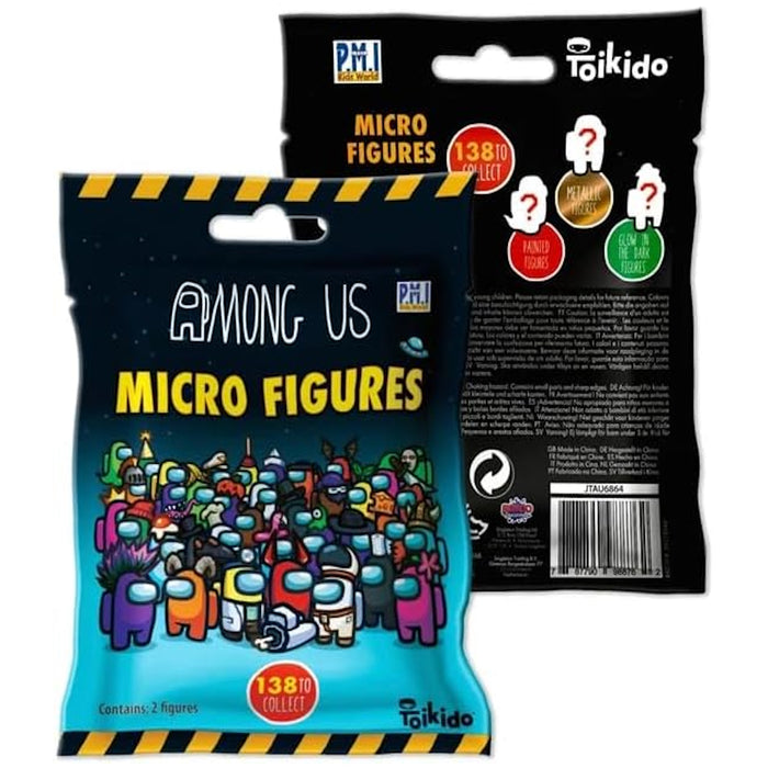 Among Us: Micro Figures Series 1 - 2 Random Figures [Toys, Ages 5+]