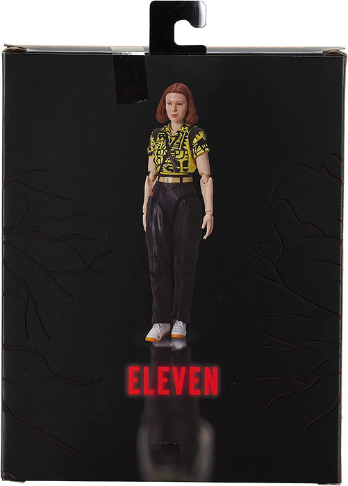 Bandai Stranger Things 6” Hawkins Figure Collection - Eleven with Yellow Outfit [Toys, Ages 8+]