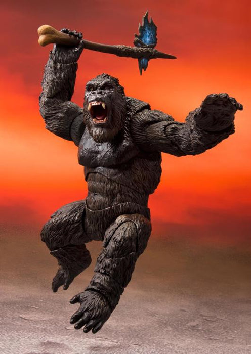 Godzilla vs. Kong  - Kong from Movie Godzilla VS. Kong (2021) S.H. Bandai Tamashii Nations MonsterArts Action Figure