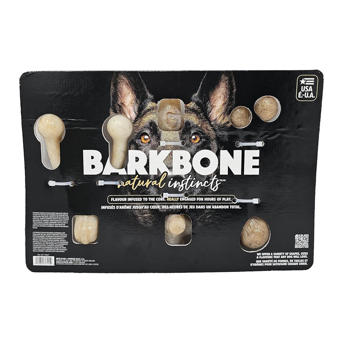 Barkbone Natural Instincts - Bacon Flavour Nylon Chew Dog Toys [Pet Care]