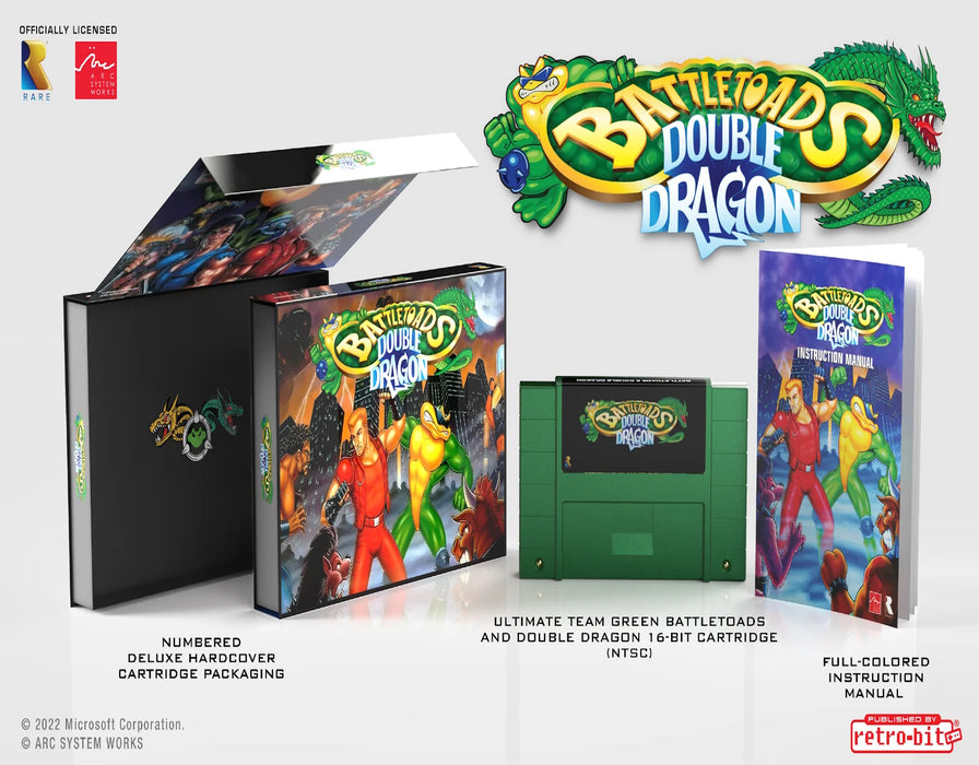 Battletoads & Double Dragon - Collector's Edition - Limited Run Games [SNES]