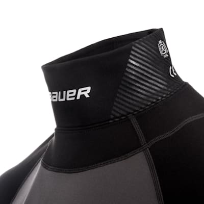 Bauer: Long Sleeve Neckprotect Grey - Senior [Sporting Goods]