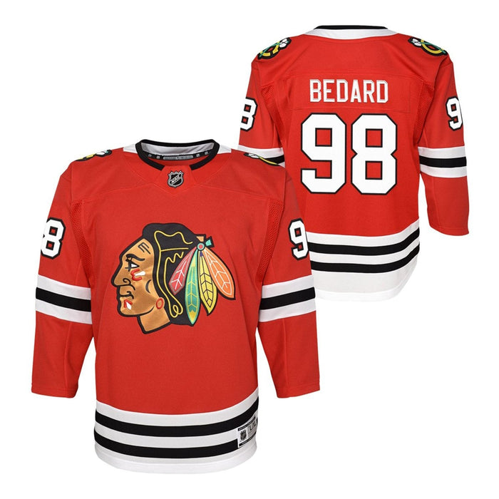 Chicago Blackhawks - Connor Bedard Youth NHL Premier Hockey Jersey [Sporting Goods]