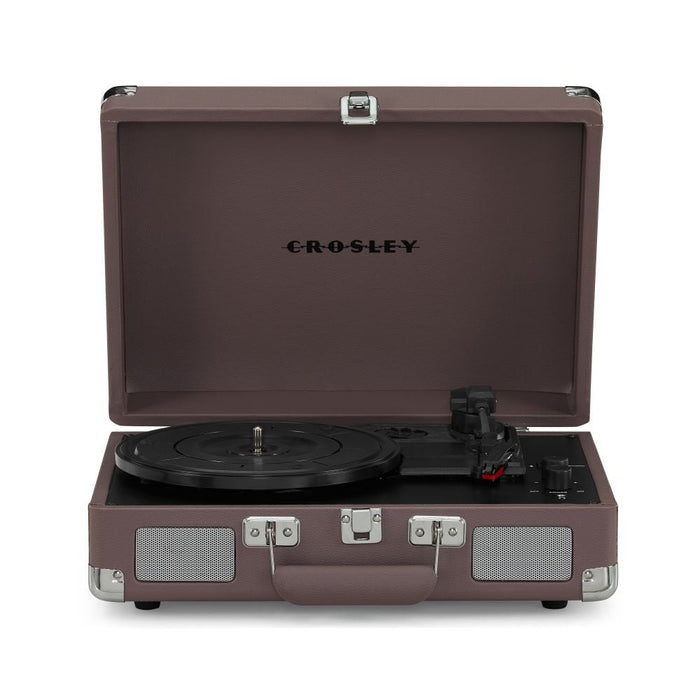 Crosley Cruiser Plus Vintage 3-Speed Bluetooth in/Out Suitcase Vinyl Record Player Turntable - Ash - CR8005F-PS [Electronics]