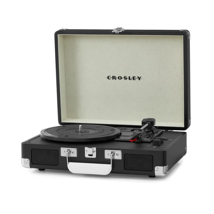 Crosley Cruiser Plus Vintage 3-Speed Bluetooth In/Out Suitcase Vinyl Record Player Turntable - Chalkboard - CR8005F-CB [Electronics]