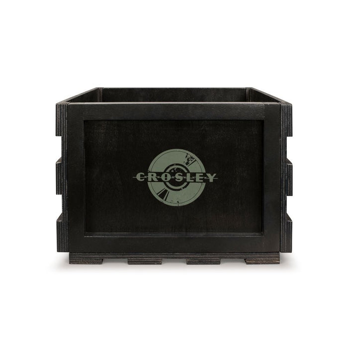 Crosley: Record Storage Crate - Black - AC1004A-BK [Electronics]