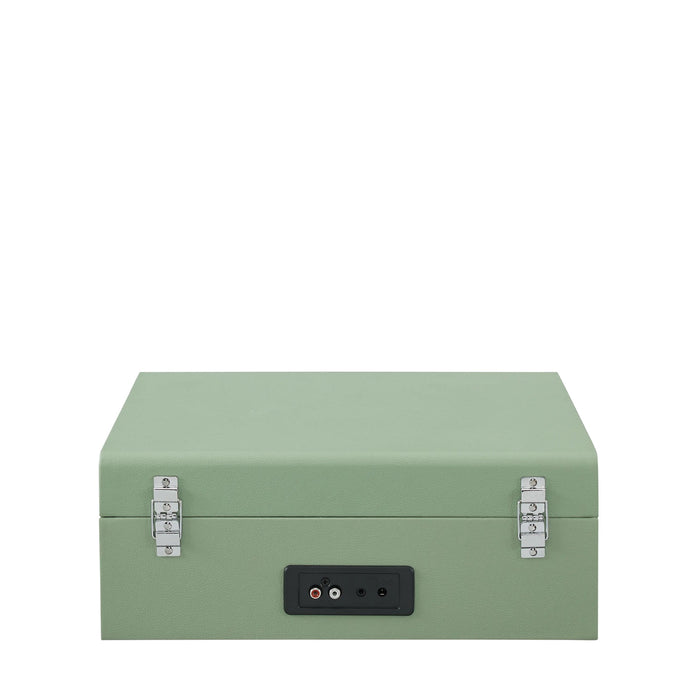 Crosley Voyager Vintage 3-Speed Bluetooth In/Out Vinyl Record Player Turntable - Sage - CR8017B-SA [Electronics]