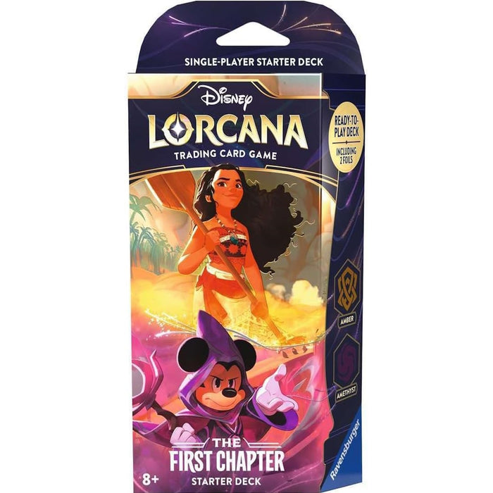 Disney Lorcana Trading Card Game: The First Chapter - Starter Deck Bundle