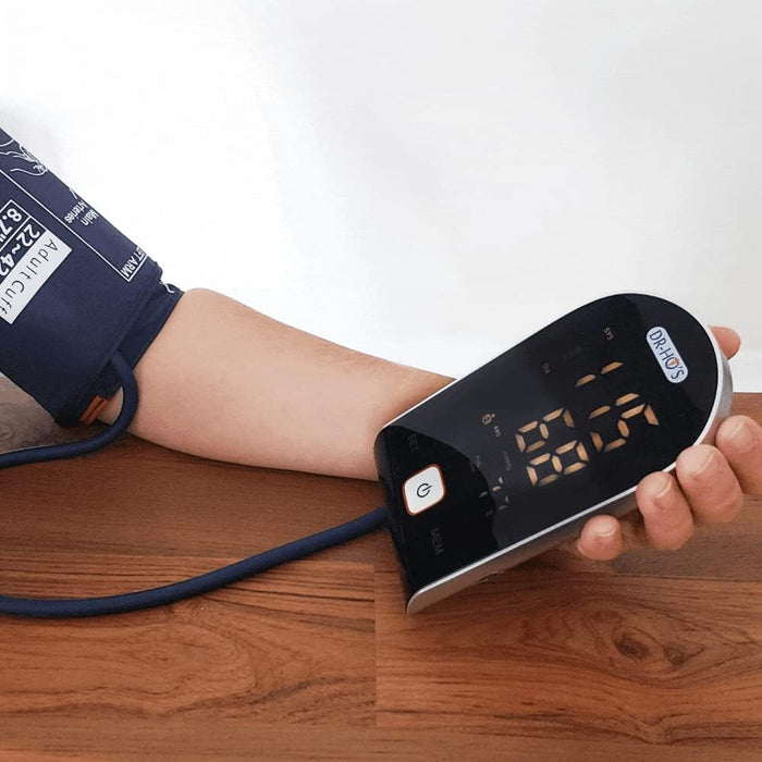 DR-HO'S Blood Pressure Monitor - Intelligent Automatic Measurement & Stores Up To 180 Readings