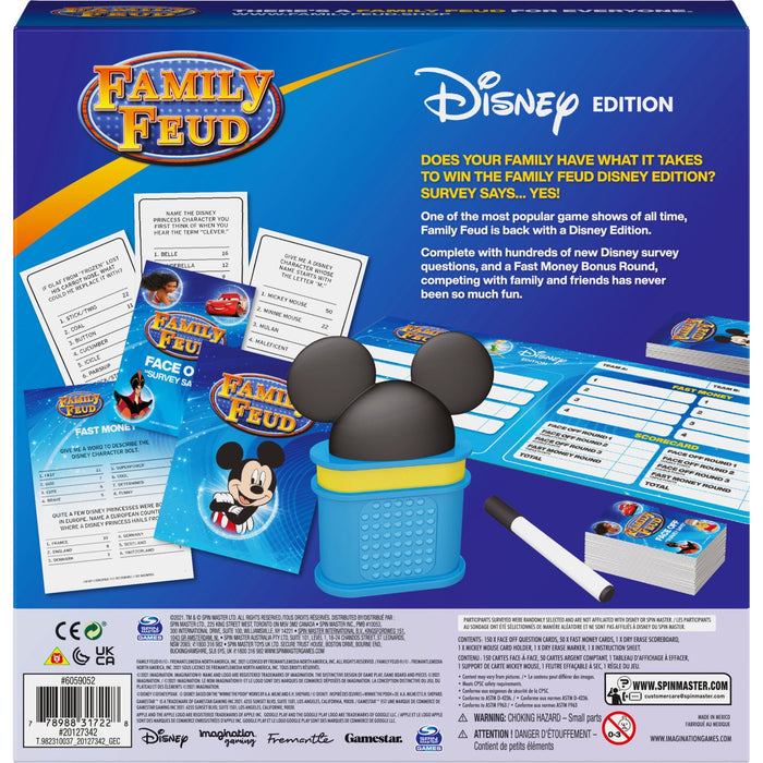 Family Feud: Disney Edition [Board Game, 3+ Players]