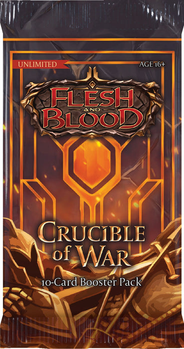 Flesh and Blood TCG: Crucible of War Unlimited Booster Box - 24 Packs [Card Game, 2 Players]