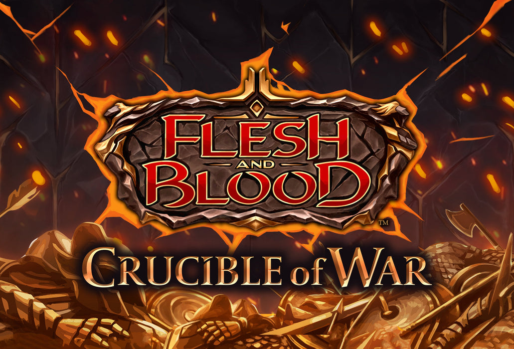 Flesh and Blood TCG: Crucible of War Unlimited Booster Box - 24 Packs