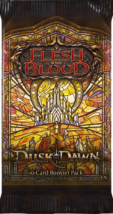 Flesh and Blood TCG: Dusk till Dawn Booster Box - 24 Packs [Card Game, 2 Players]