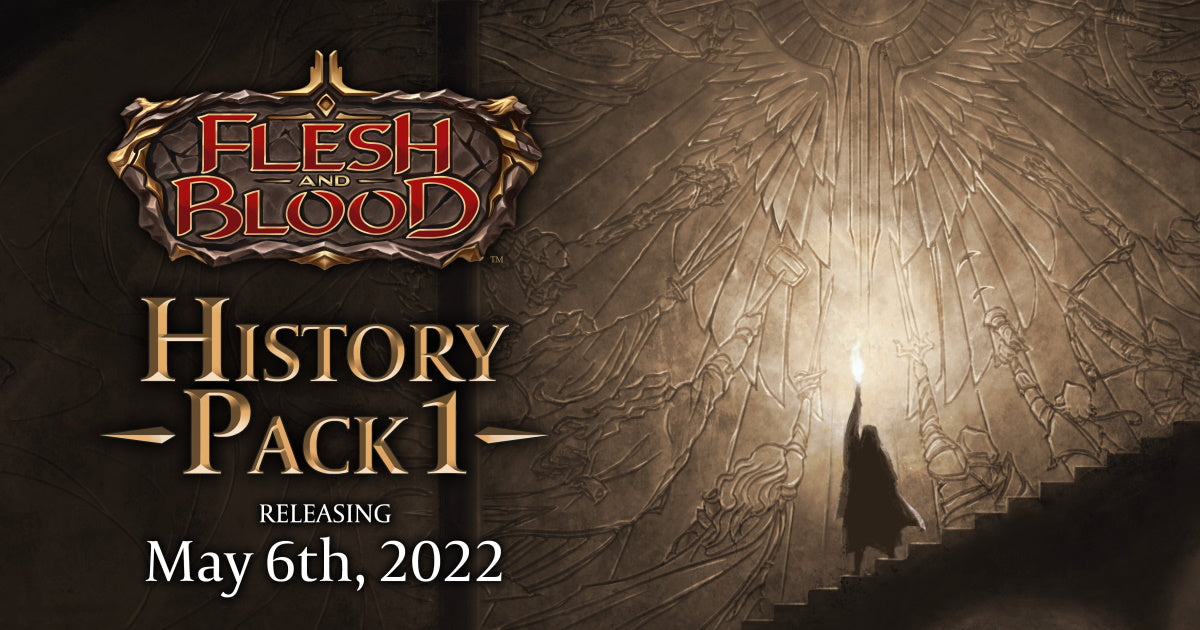 Flesh and Blood TCG: History Pack 1 Booster Box - 36 Packs [Card Game, 2 Players]