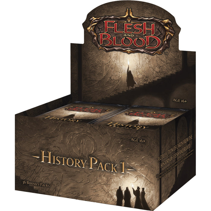 Flesh and Blood TCG: History Pack 1 Booster Box - 36 Packs