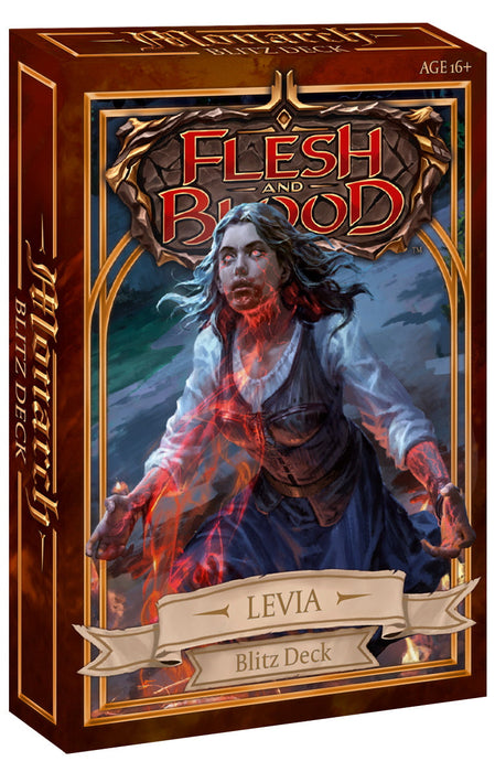 Flesh and Blood TCG: Monarch Blitz Deck Display Box - 8 Decks