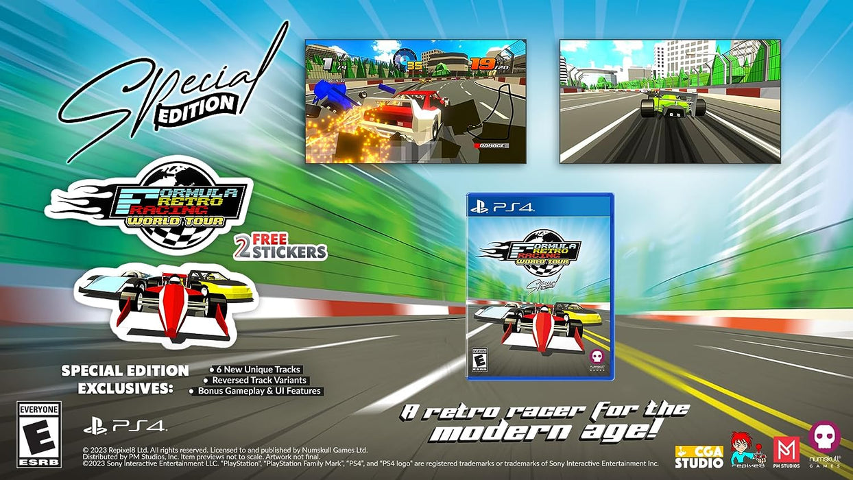 Formula Retro Racing: World Tour - Special Edition [PlayStation 4]