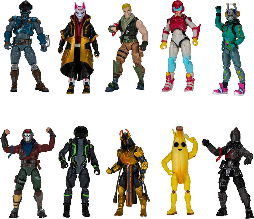Fortnite The Chapter 1 Collection - 10 Figure Pack [Toys, Ages 8+]
