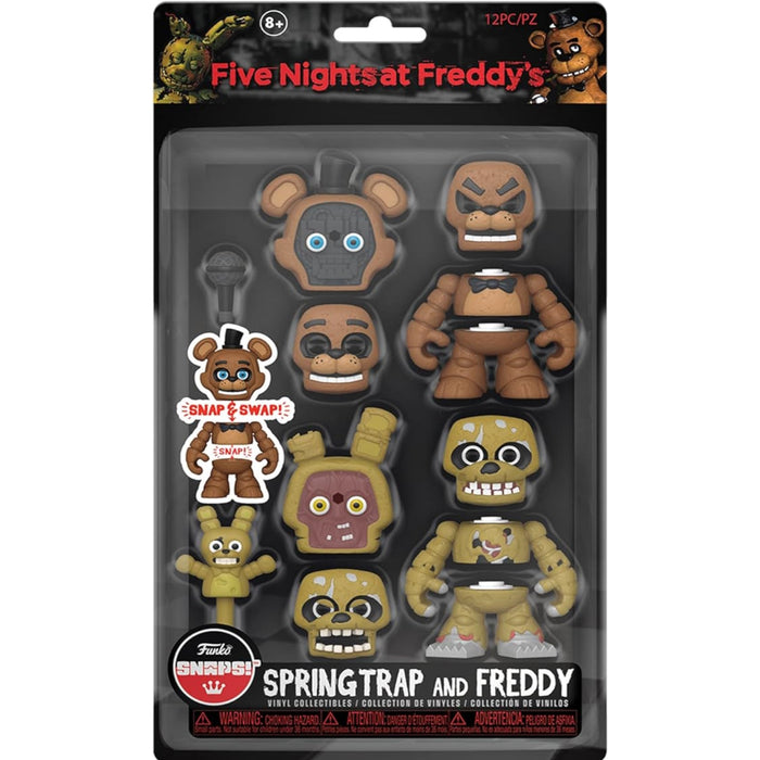 Funko Snaps!: Five Nights at Freddy's - Freddy and Springtrap FNAF - 2 Pack