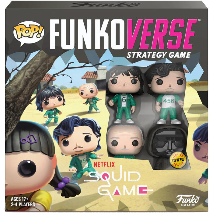 Funkoverse Strategy Game: Squid Game 100 - Chase Edition [Board Game, 2-4 Players]