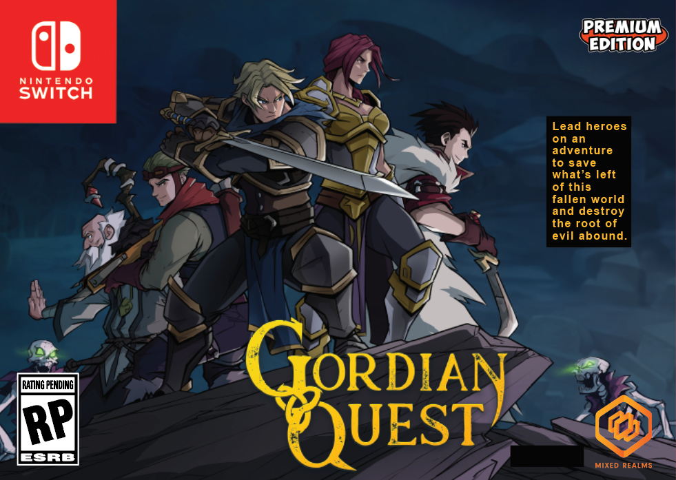 Gordian Quest - Retro Edition - Premium Edition Games #22 [Nintendo Switch]