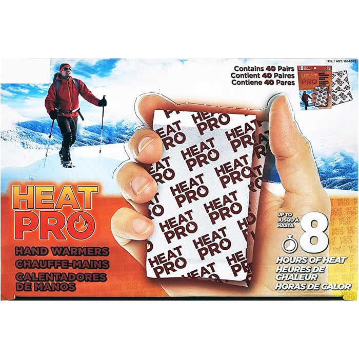 Heat Pro: Hand Warmers - 40 Pair Count [Sports & Outdoors]
