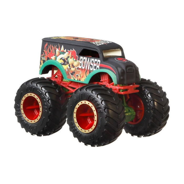Hot Wheels Monster Trucks 1:64 Super Mario Themed Vehicle - Bowser [Toys, Ages 3+]