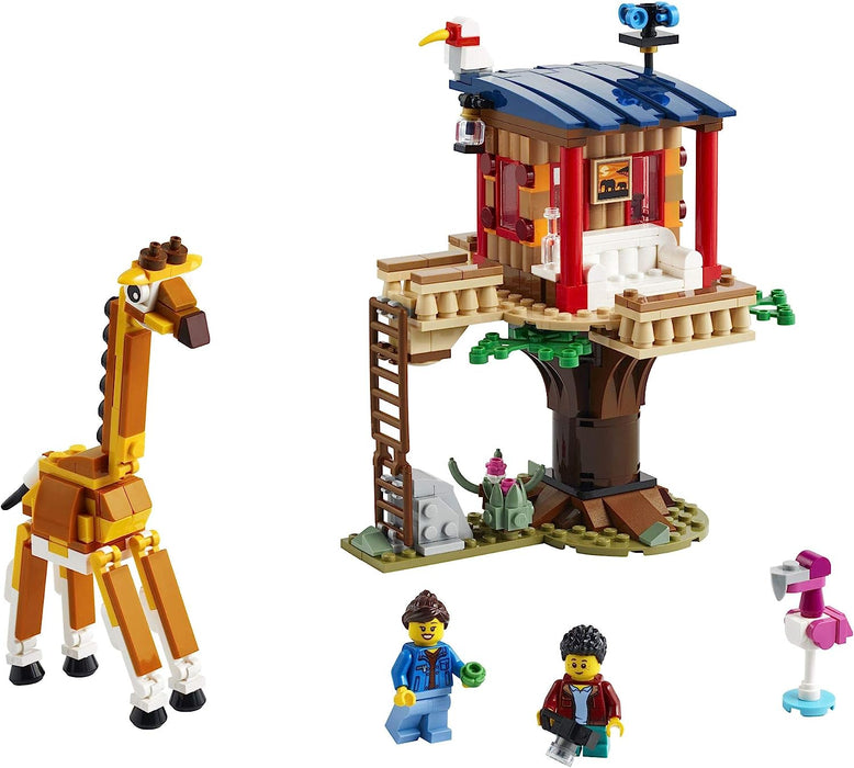 LEGO Creator: Safari Wildlife Tree House - 397 Piece 3-in-1 Building Set [LEGO, #31116 ]