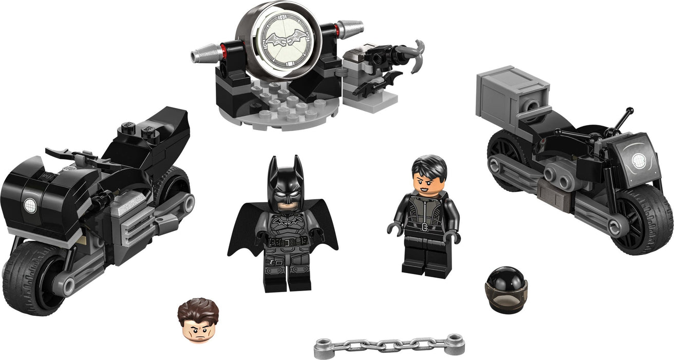 LEGO DC The Batman: Batman & Selina Kyle Motorcycle Pursuit- 149 Piece Building Kit [LEGO, #76179]