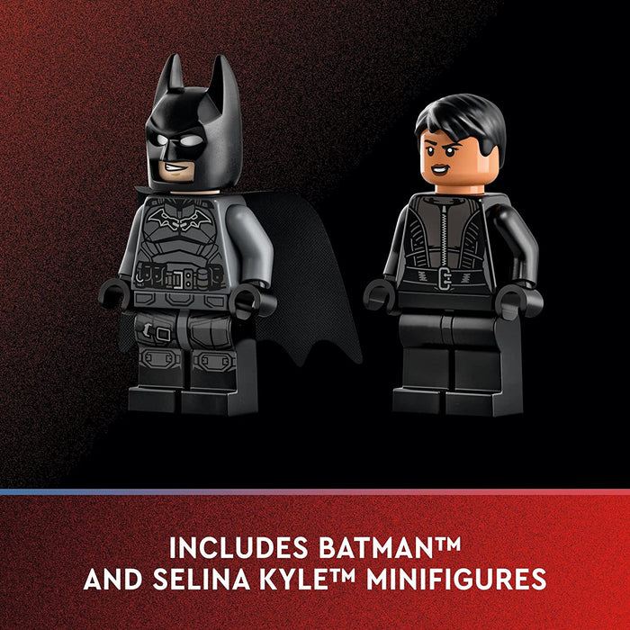 LEGO DC The Batman: Batman & Selina Kyle Motorcycle Pursuit- 149 Piece Building Kit [LEGO, #76179]