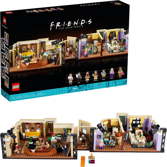 LEGO Icons: The Friends Apartments - 2048 Piece Building Kit [LEGO, #10292]