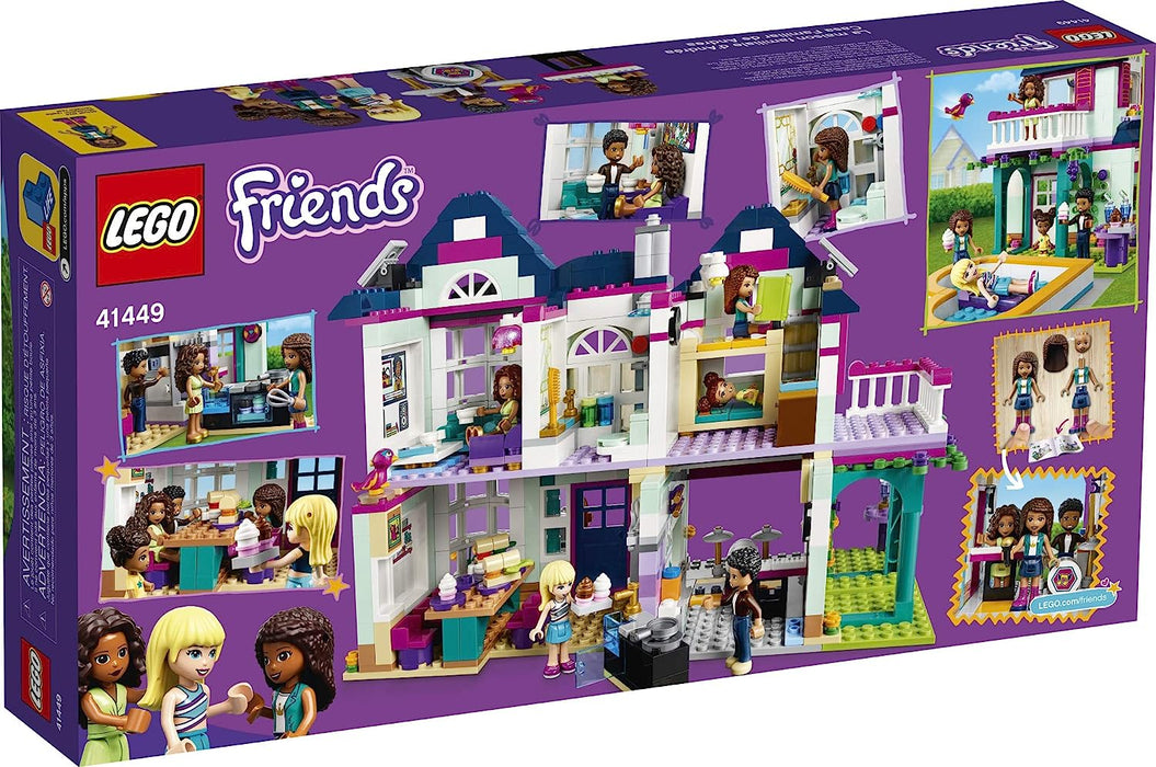 LEGO Friends: Andrea's Family House - 802 Piece Building Kit [LEGO, #41449]