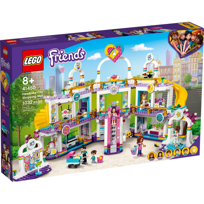 LEGO Friends: Heartlake City Shopping Mall - 1032 Piece Building Kit [LEGO, #41450]